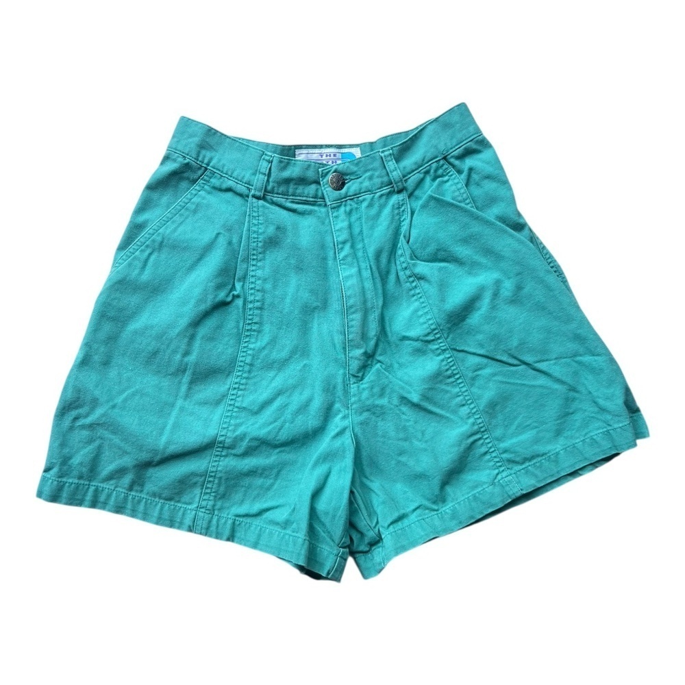 Vintage Green The North Face 90's High-Waisted Shorts 24 in waist